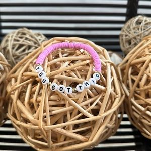 Word Stretch Bracelet